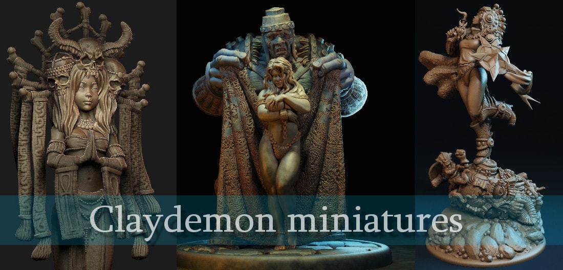 Claydemon Miniatures