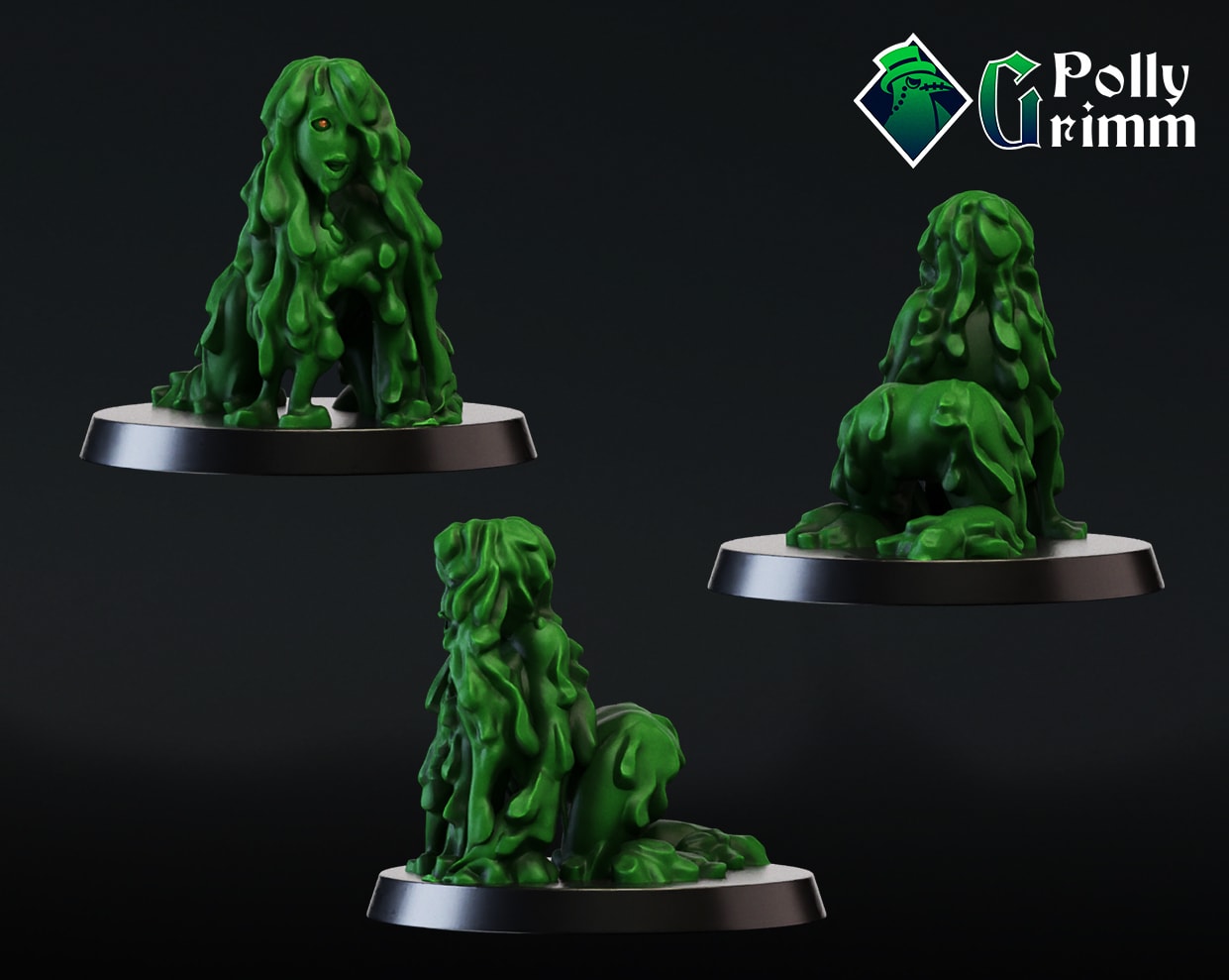 Liquid Puddle - Goonmaster Basing Bits | Miniature | Wargaming |  Roleplaying Games | 32mm | Basing Supplies | Ooze | Slime