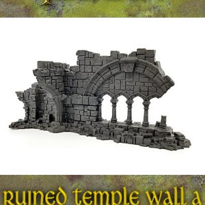 AR ruined temple wall a cover page