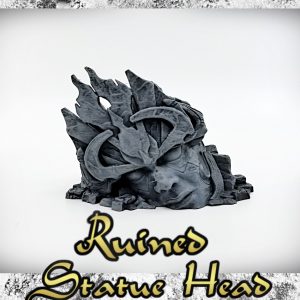 Icons of Ruin Ruined Statue Head cover page