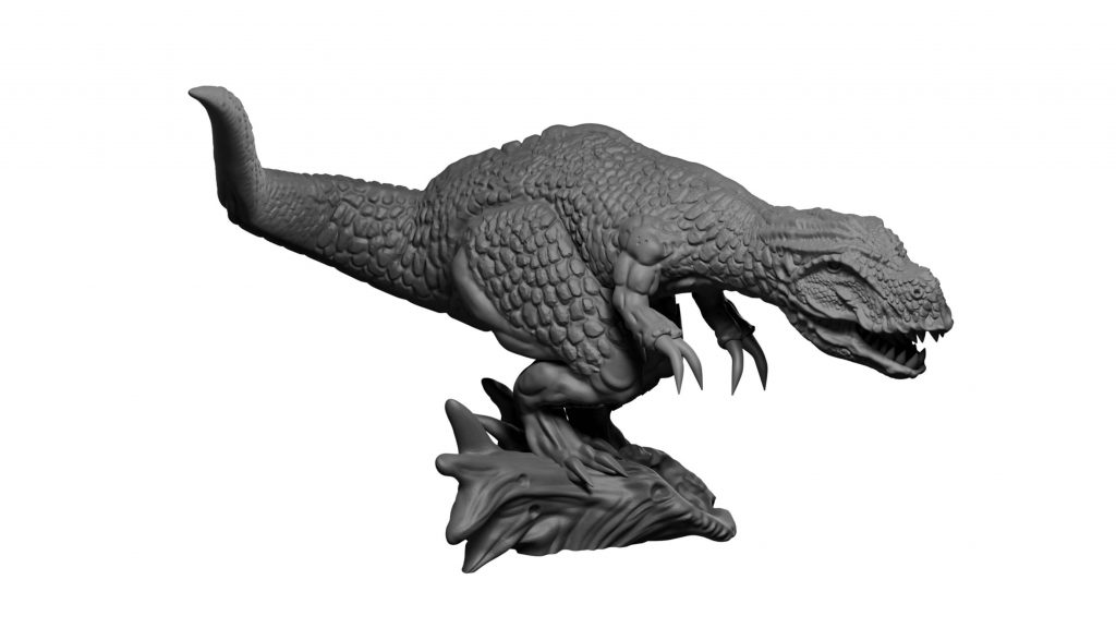 T.rex Neutral Pose For Rigging 3D Model $24 - .ma .fbx .obj - Free3D
