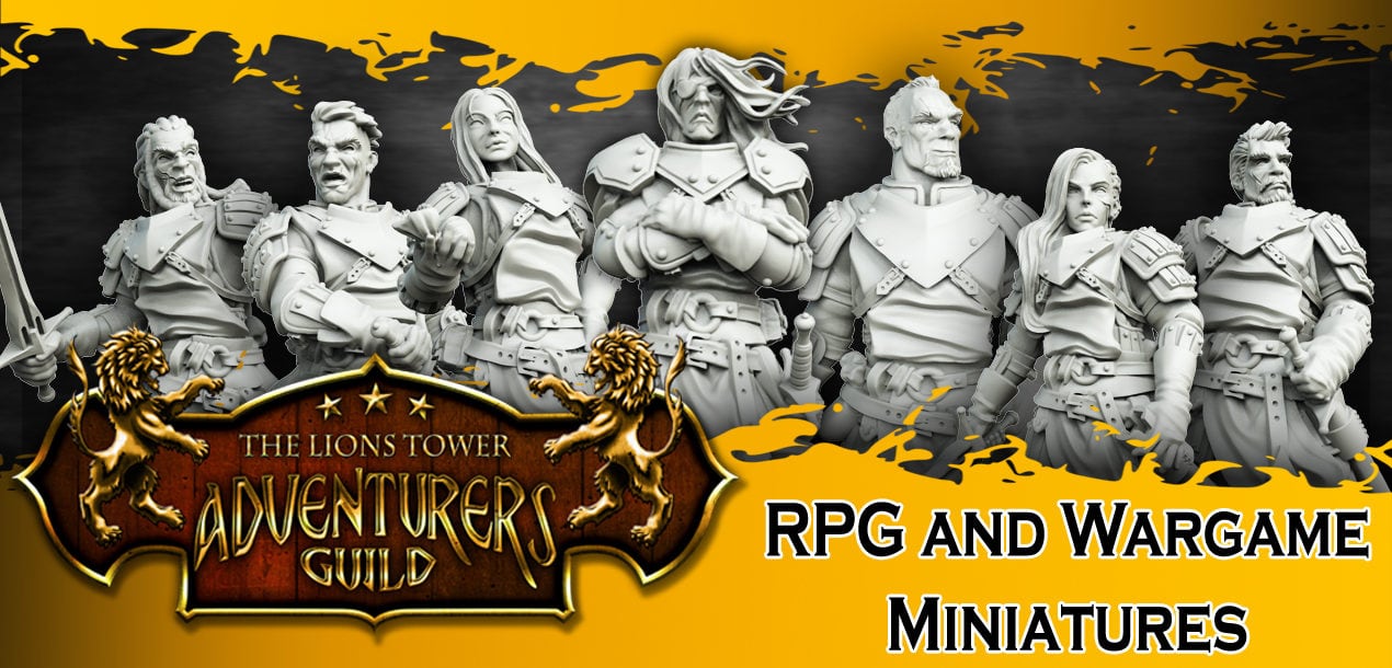 Lion Tower Miniatures - The Adventurers Guild