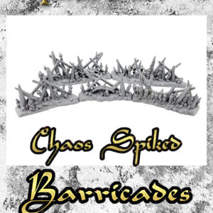 chaos spiked barricades cover page
