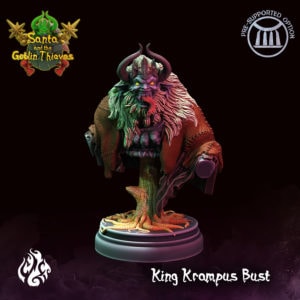 King Krampus Bust1