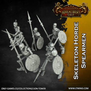 Skeleton Horde Spearmen