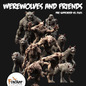 title page Werewolves and friends
