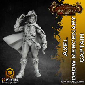 Axel Drow Mercenary Captain D