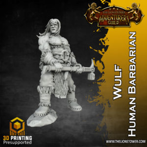 Wulf Human Barbarian D