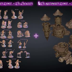 Poster Bundles Characters and Tower