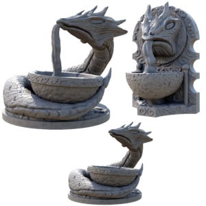 Serpent Fountain Samples Mystic Pigeon Gaming 1