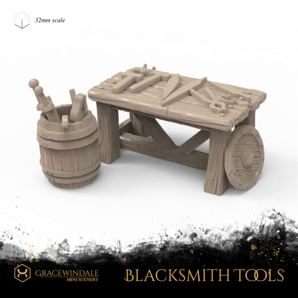 Blacksmith tools by Gracewindale