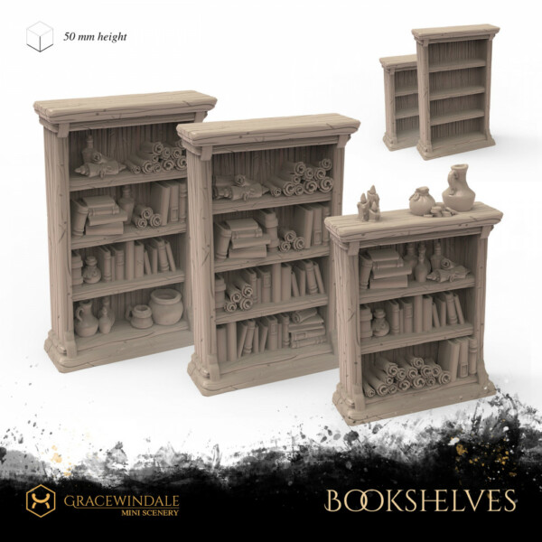 Bookshelves by Gracewindale