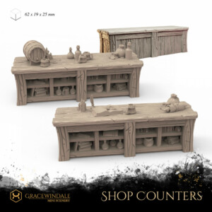 Shop and Tavern Counters by Gracewindale