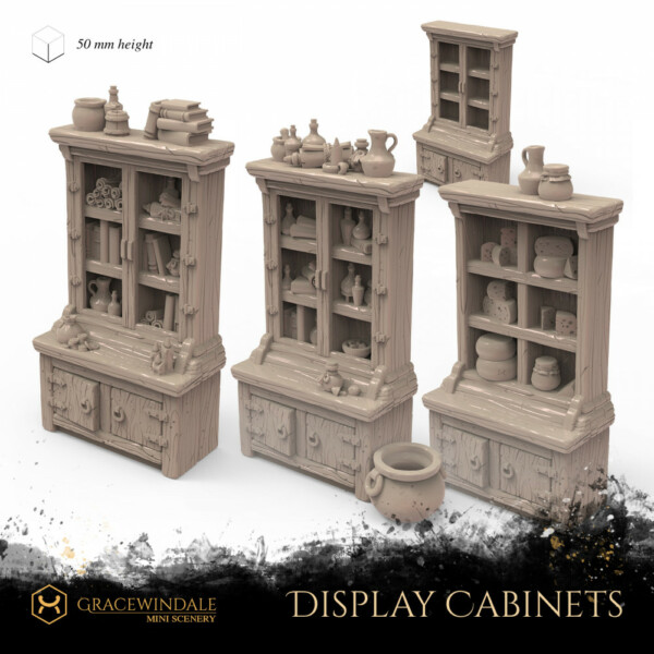 Set of Display Cabinets by Gracewindale