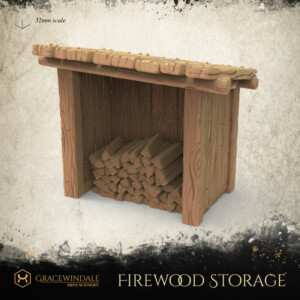 Firewood storage by Gracewindale