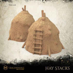 Haystacks by Gracewindale