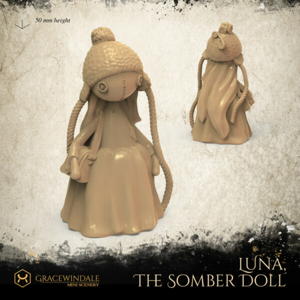 Luna, The Somber Doll by Gracewindale