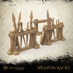 Weapon racks by Gracewindale