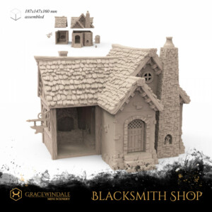 Blacksmith shop by Gracewindale