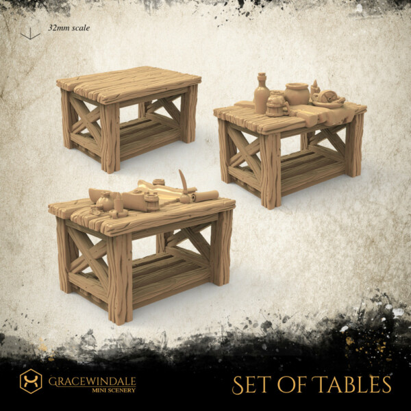 Set of Tables by Gracewindale