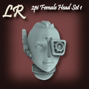 Female Head set 1