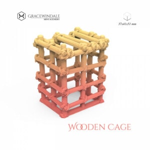 Wooden Cage by Gracewindale