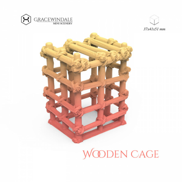 Wooden Cage by Gracewindale