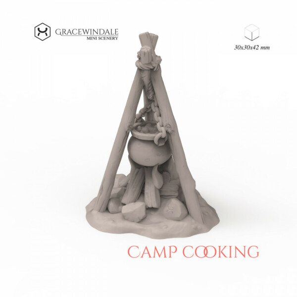 Camp cooking by Gracewindale