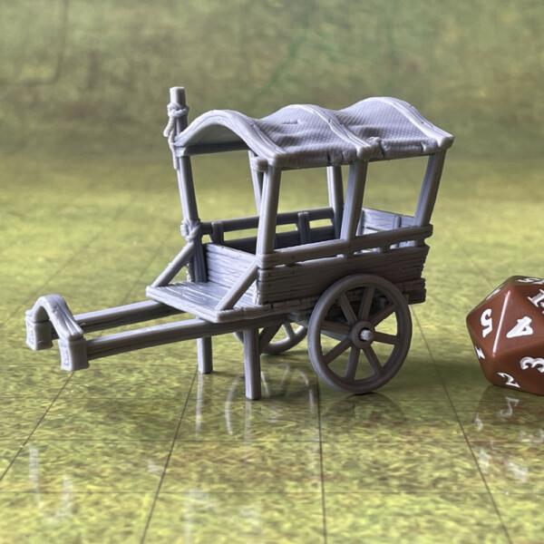 Merchant's Covered Cart by Gracewindale