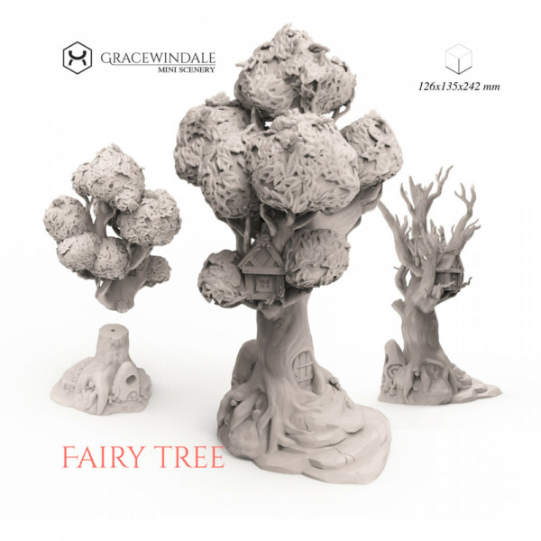 Fairy tree by Gracewindale