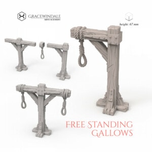 Set of Gallows by Gracewindale