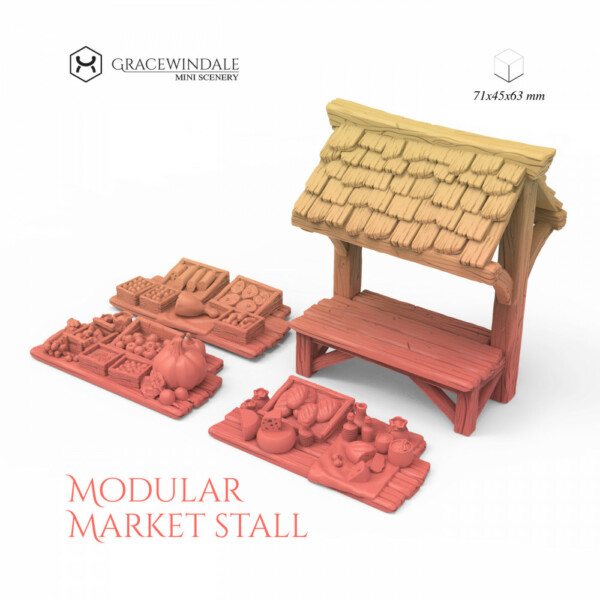 Modular Market Stall by Gracewindale
