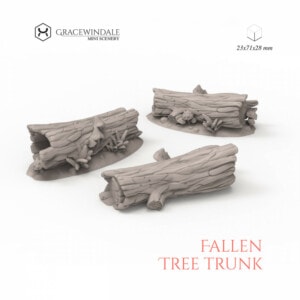 Fallen tree trunk by Gracewindale