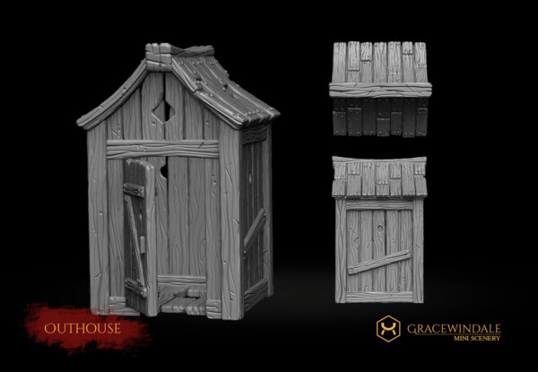Outhouse by Gracewindale