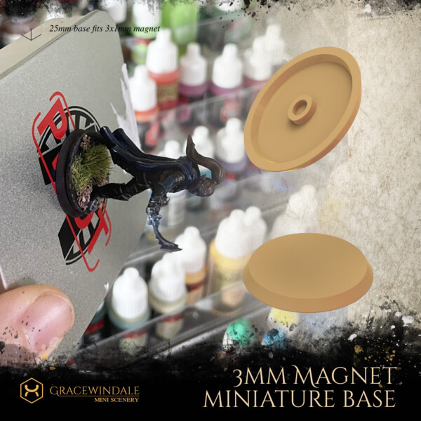 Magnet Miniature Base by Gracewindale