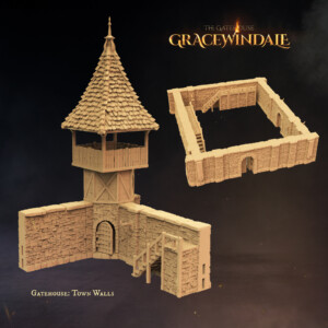 Town Walls Set by Gracewindale