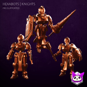Hexabots Knights 001 - 003