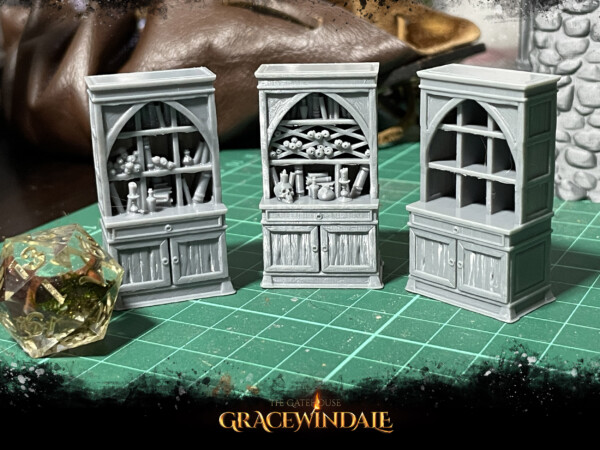 Gatehouse - Bookcase by Gracewindale