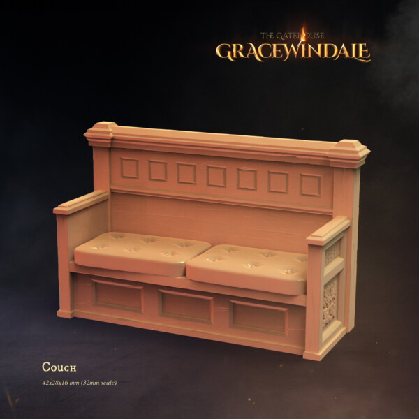 Gatehouse Couch by Gracewindale