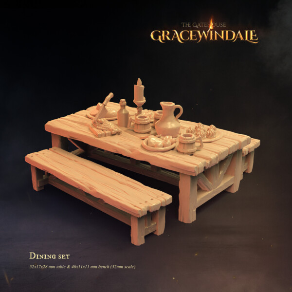 Gatehouse - Dining Set by Gracewindale
