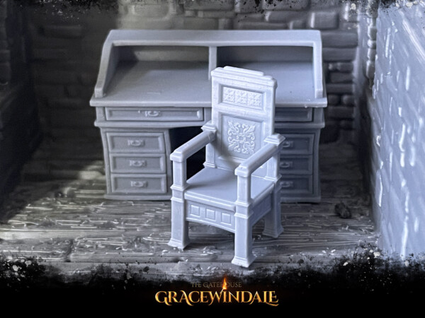 Gatehouse - Writing Desk by Gracewindale