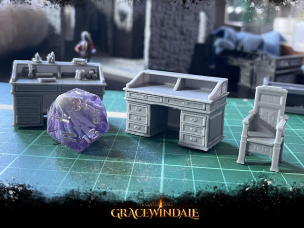 Gatehouse - Writing Desk by Gracewindale