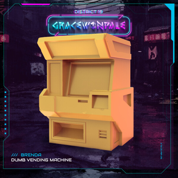 Brenda - Dumb vending machine by Gracewindale
